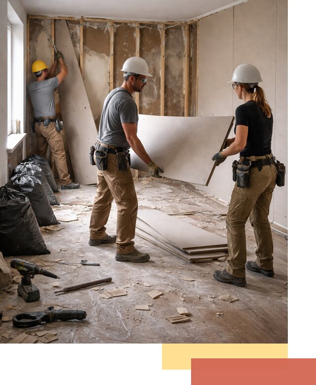 Демонтаж стеновых панелей в волжском быстро и аккуратно