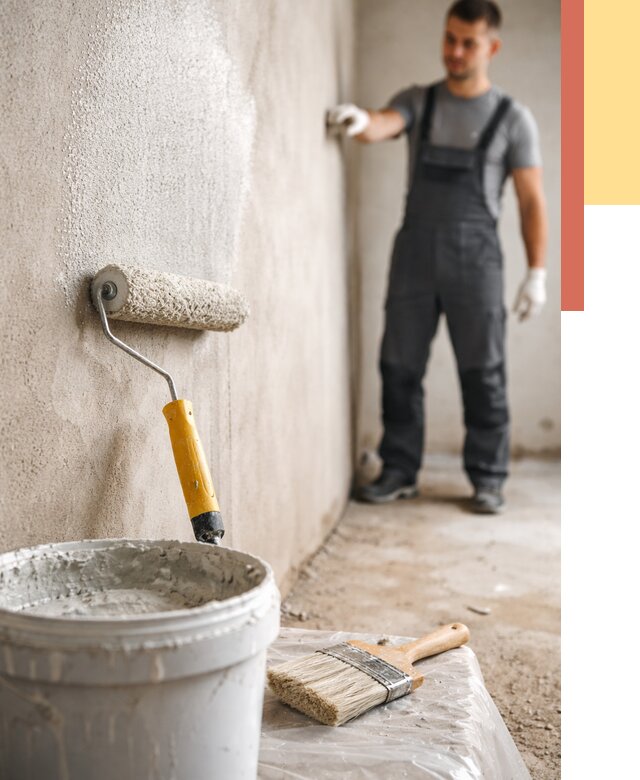 Нанесение бетоноконтакта на стены в волжском от 4255 руб. быстро и недорого | ОТДЕЛОЧНИК-Влж