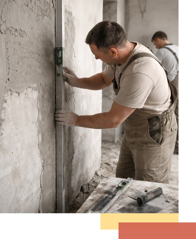 Установка штукатурных маяков в волжском с гарантией качества