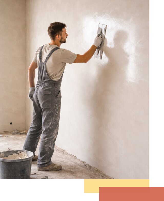 Глянцевание штукатурки стен в волжском профессионально и быстро