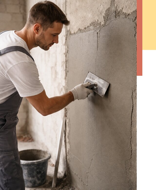 Штукатурка стен под плитку в волжском от 4255 руб./м2 — выравнивание под плитку | ОТДЕЛОЧНИК-Влж