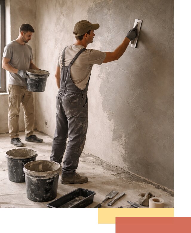 Нанесение микроцемента на стены в волжском качественно и быстро