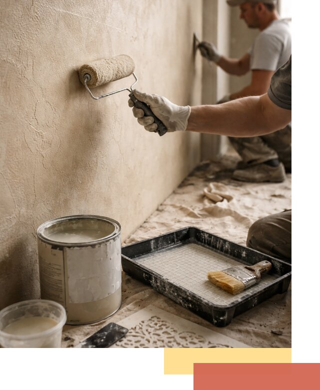 Лессирующая краска для декоративной отделки в волжском