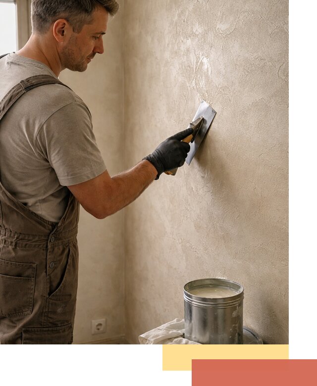 Нанесение воска на штукатурку в волжском для защиты и блеска