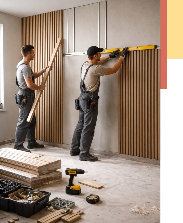 Монтаж реечных панелей на стены в волжском от 1216 руб. — быстро и недорого | ОТДЕЛОЧНИК-Влж