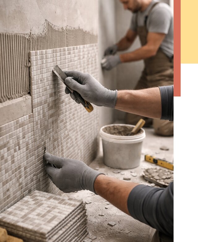 Облицовка стен мозаикой в волжском от 3242 руб/м2 — укладка мозаики на стены | ОТДЕЛОЧНИК-Влж