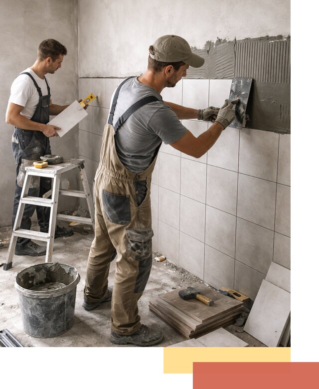 Укладка плитки на стены в волжском профессионально и надежно