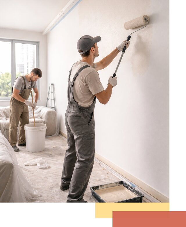 Покраска стен в офисе в волжском — быстрый и качественный ремонт