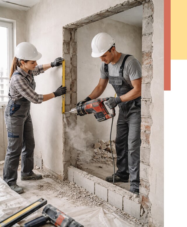 Создание проемов в стенах в волжском от 6585 руб. — алмазная резка и расширение | ОТДЕЛОЧНИК-Влж