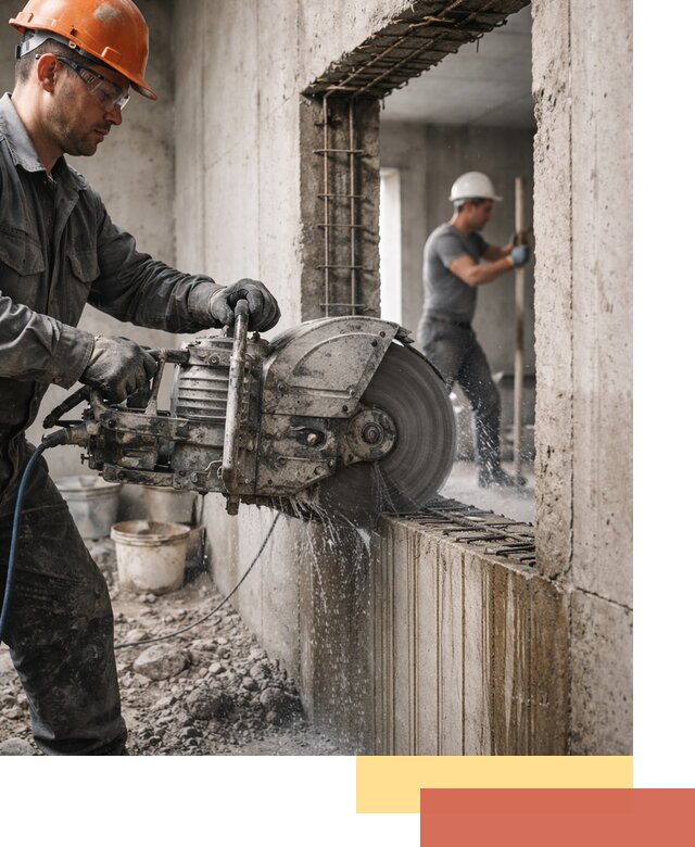 Алмазная резка проемов в волжском быстро и точно