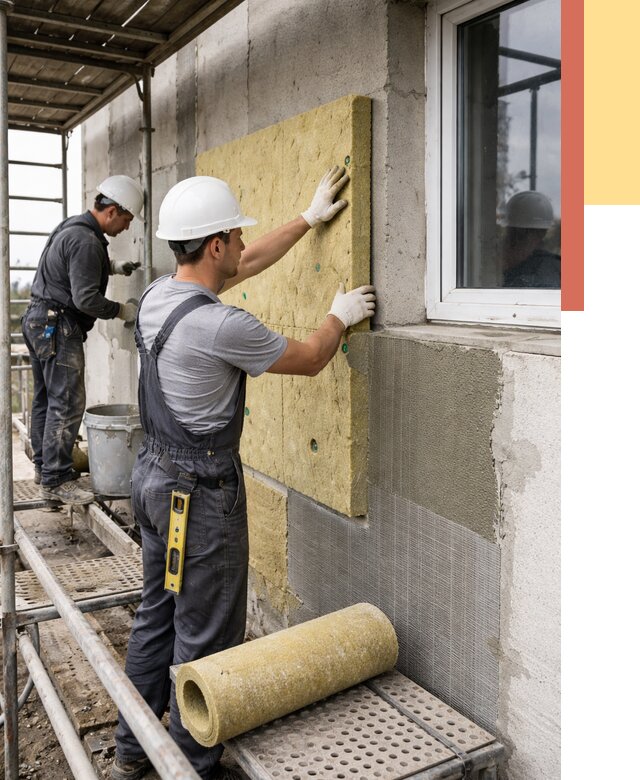 Утепление стен в волжском от 4356 руб. под ключ — быстро и недорого | ОТДЕЛОЧНИК-Влж