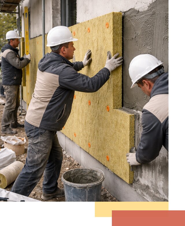 Утепление стен минватой в волжском — тепло и звукоизоляция