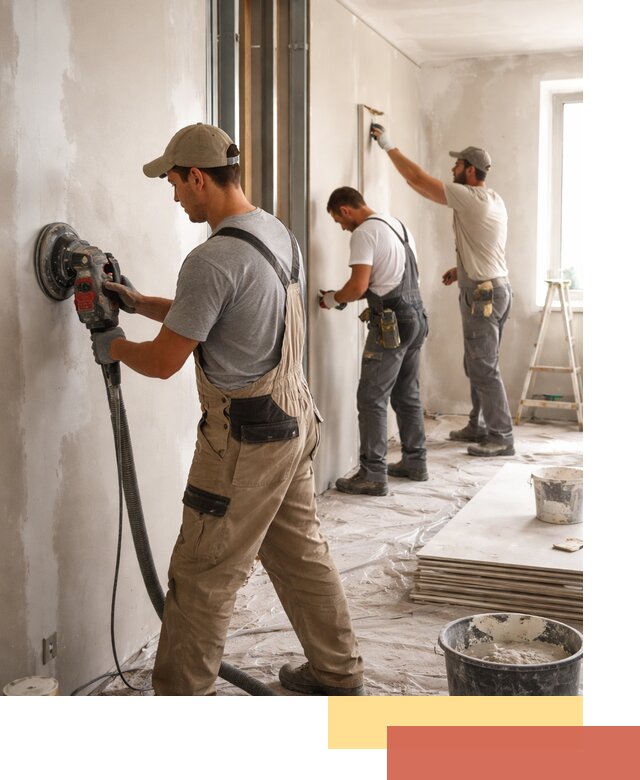 Профессиональная отделка стен в волжском качественно и в срок