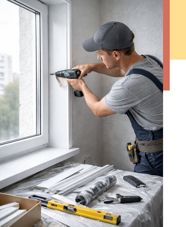 Установка пластиковых откосов в волжском от 2279 руб. | ОТДЕЛОЧНИК-Влж монтаж, быстро и недорого