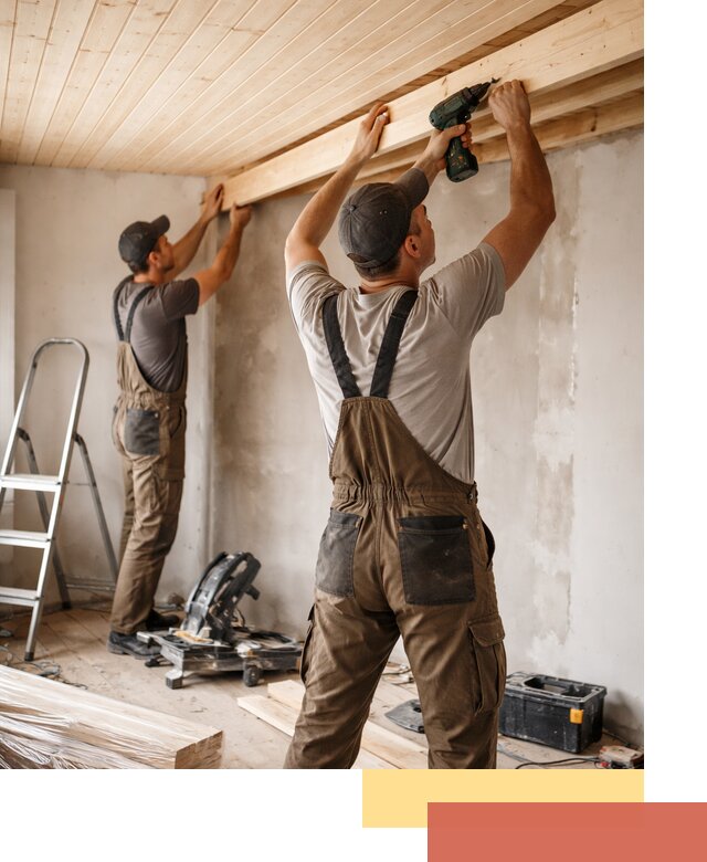 Монтаж потолка из вагонки в волжском профессионально и аккуратно