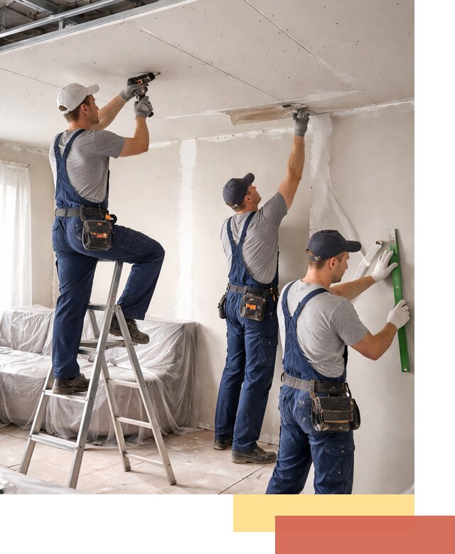 Профессиональная отделка потолка в волжском быстро и качественно